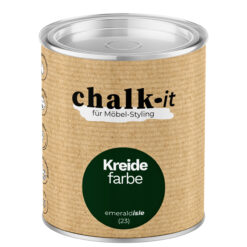 Kreidefarbe Chalk-it (23) Emerald Isle 0,125L Shaby Chic Möbel Holzlack Natur Vintage Möbellack