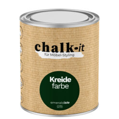 Kreidefarbe Chalk-it (23) Emerald Isle 0,75L Shaby Chic Möbel Holzlack Natur Vintage Möbellack