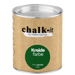 Kreidefarbe Chalk-it (24) Fresh Grass 0,125L Shaby Chic Möbel Holzlack Natur Vintage Möbellack