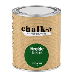 Kreidefarbe Chalk-it (24) Fresh Grass 0,75L Shaby Chic Möbel Holzlack Natur Vintage Möbellack