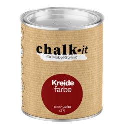 Kreidefarbe Chalk-it (37) Peony Kiss 0,125L Shaby Chic Möbel Holzlack Natur Vintage Möbellack