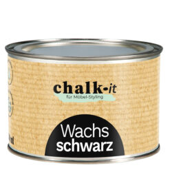 Möbelwachs Chalk-it Möbelschutz 400ml Schwarz Holzwachs Pflege Kreidefarbe