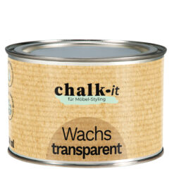 Möbelwachs Chalk-it Möbelschutz 400ml Transparent Holzwachs Pflege Kreidefarbe