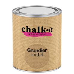 Sperrgrund Chalk-it Weiß Isolliergrund für Kreidefarbe Holz Grundierung 0,75L