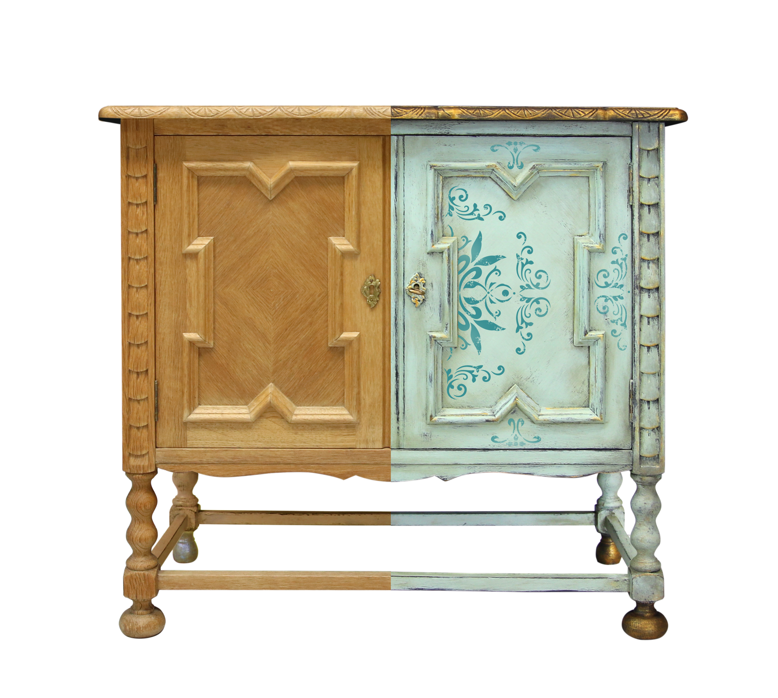 Kreidefarbe Chalk-it (24) Fresh Grass 0,75L Shaby Chic Möbel Holzlack Natur Vintage Möbellack – Bild 26