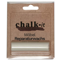 Chalk-it Reparatur Weichwachs Weiss Füllstift Kratzer Holzwachs Korrektur Stift