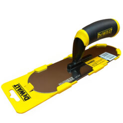 DeWalt Profi Pool-Kelle Edelstahl 254x76mm Bodenlegerkelle Halbrund Beton Estrich 3-723