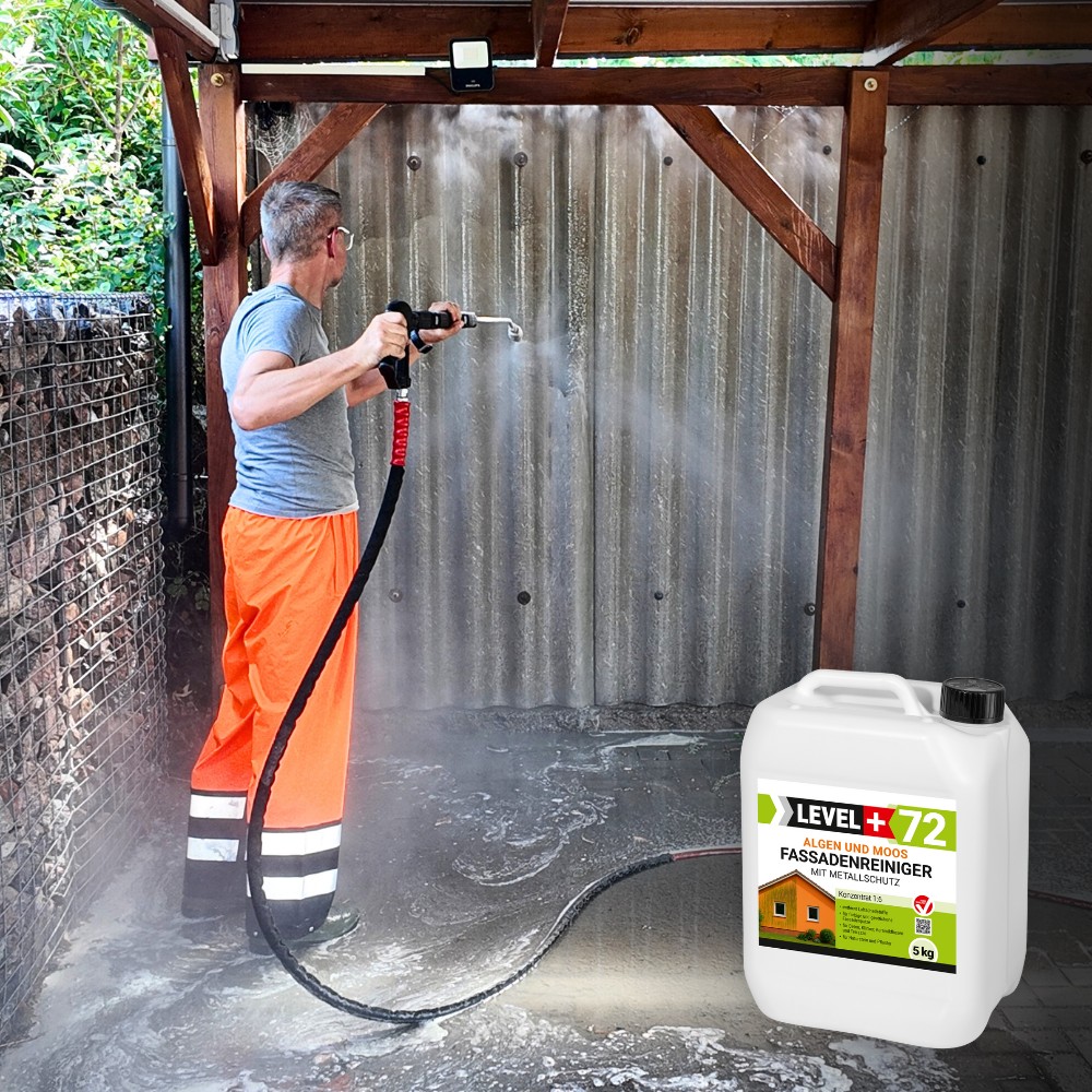 Fassadenreiniger 5kg Algen Moos Pilze Entferner Sofort Wirkend Konzentrat L+72 – Bild 10