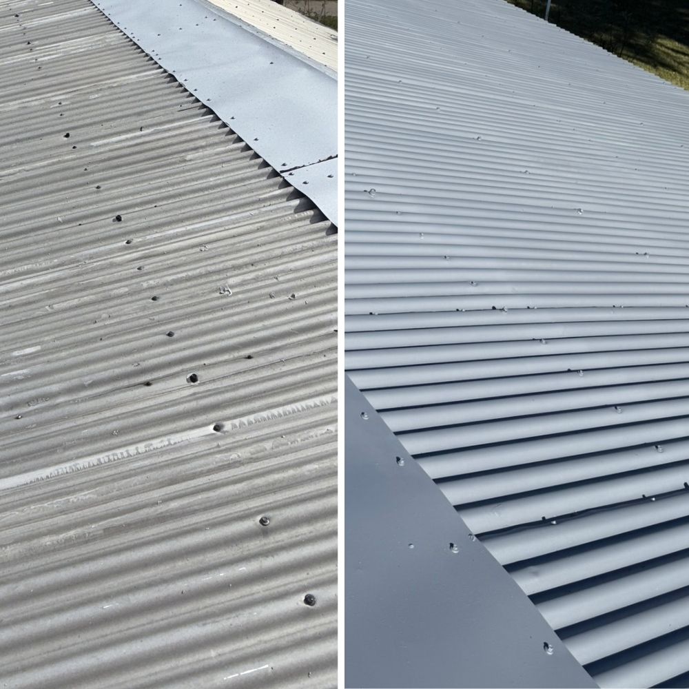 Dachfarbe elastische Sockelfarbe Dachlack UV-beständig Super Flex 24 x 25Kg Ziegelrot LEVEL+ Palette 600kg L+46 – Bild 7