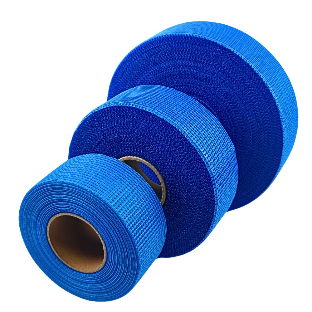 Gitterband 150m Glasfaser Fugenband 50mm Selbstklebend Gipskarton Rissband – Bild 5