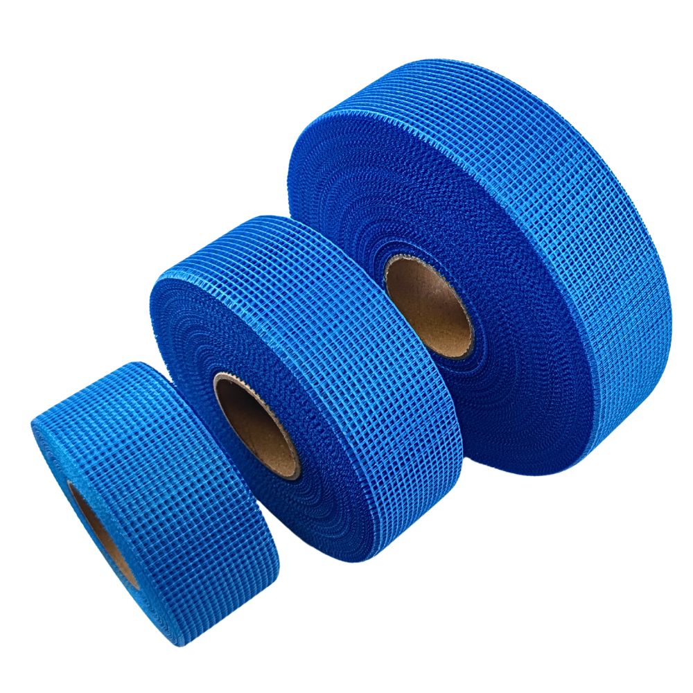 Gitterband 150m Glasfaser Fugenband 50mm Selbstklebend Gipskarton Rissband – Bild 4