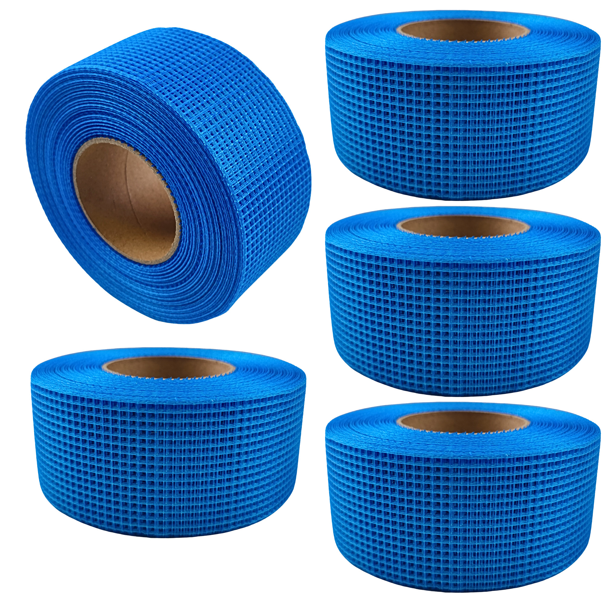 Gitterband 5x45m Glasfaser Fugenband 50mm Selbstklebend Gipskarton Rissband