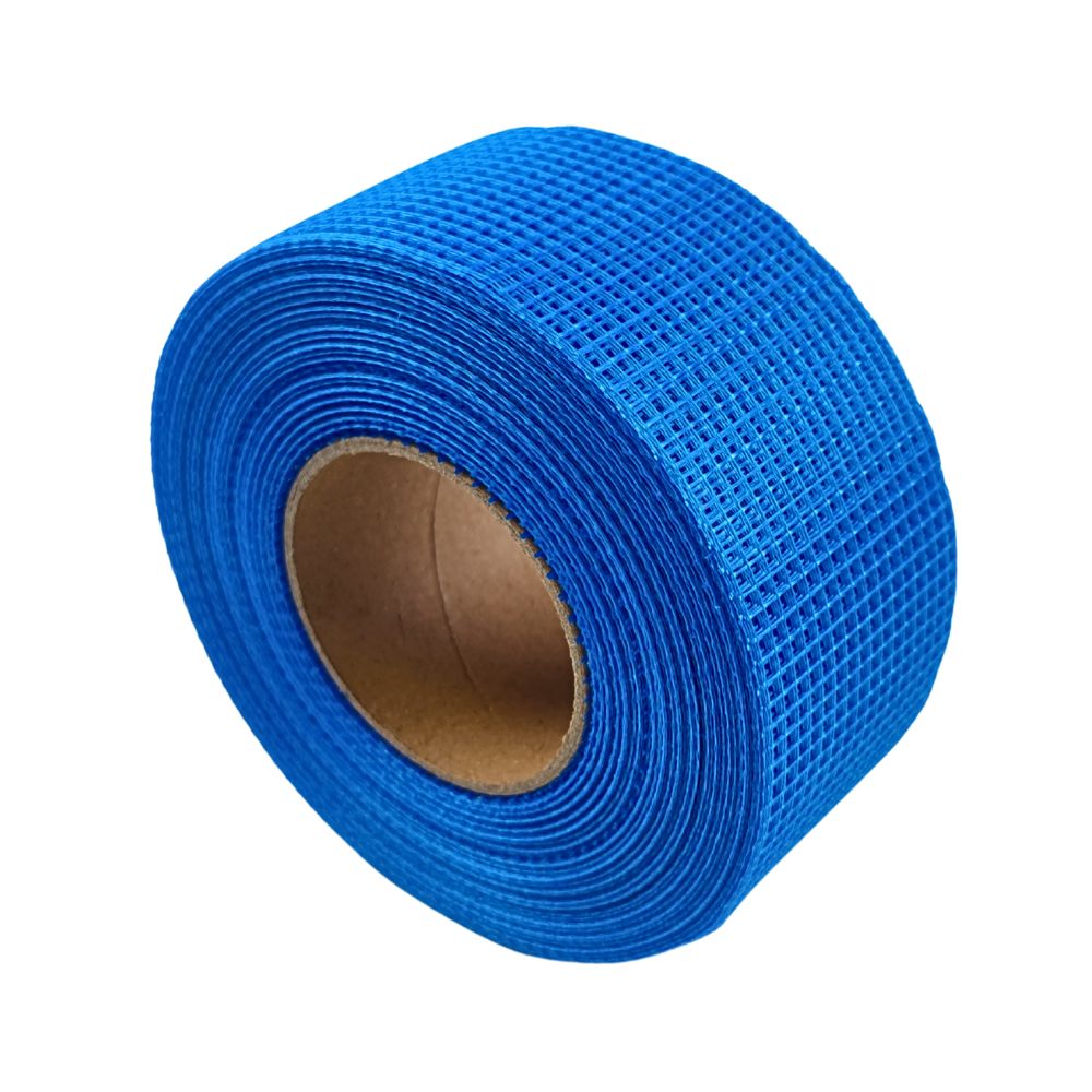Gitterband 5x45m Glasfaser Fugenband 50mm Selbstklebend Gipskarton Rissband – Bild 2
