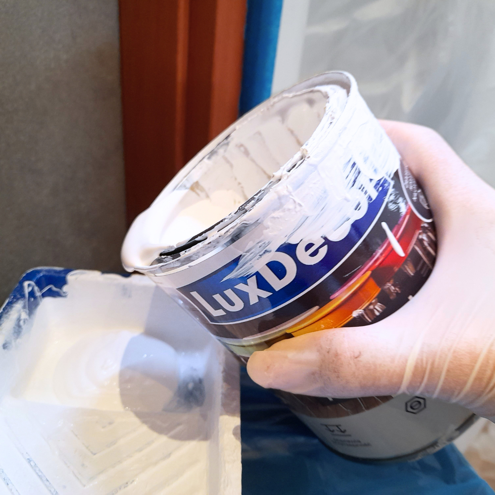 LuxDecor Grundierung für Acryllack Weiß 750ml Haftgrund Spielzeuge Metall Möbel Holz – Bild 3