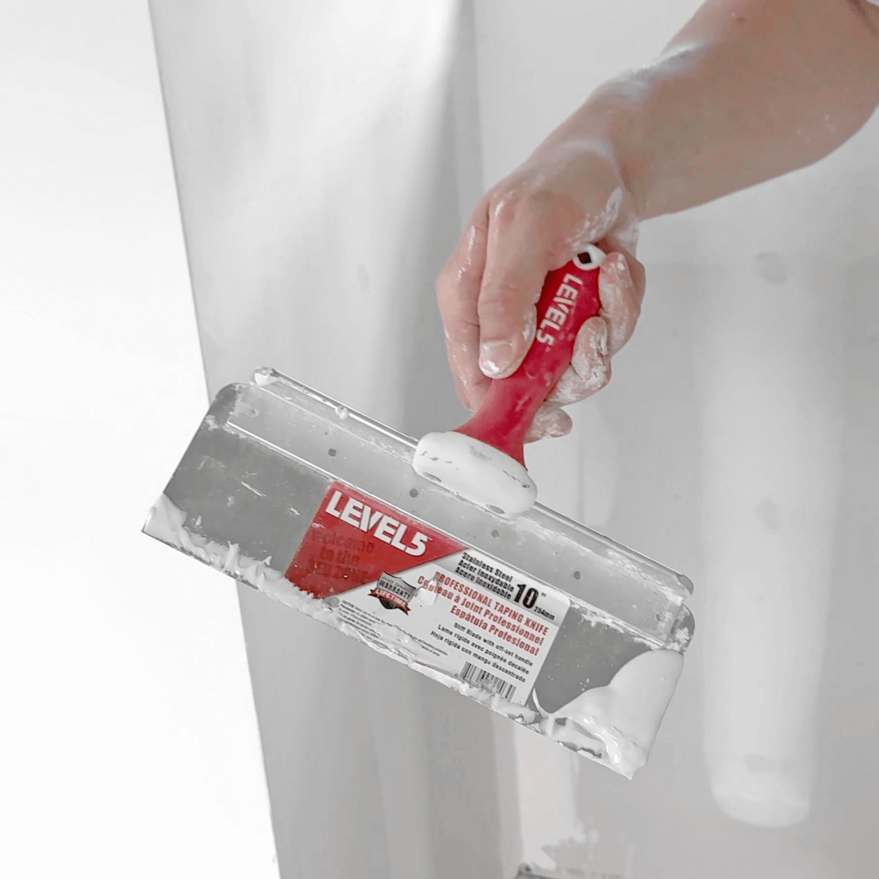 LEVEL5 Fassadenspachtel 16"/406mm Flex Klinge Edelstahl Offset Griff 5-389 – Bild 2