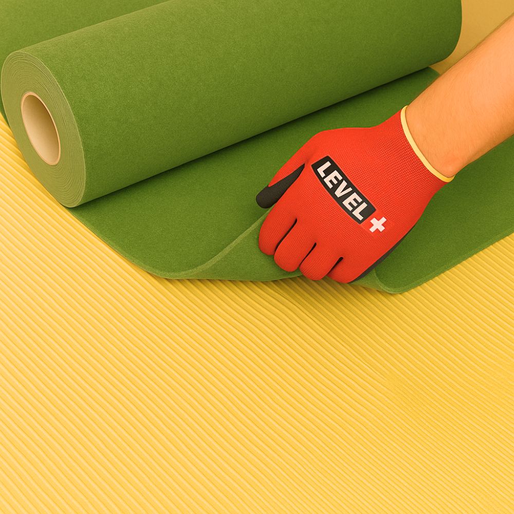 Vinylkleber PVC LVT CV Paneele Fliesen Teppich Kleber 18kg Flex Klebstoff Innenbereich Schnelle Haftung L+26 + Dreieckzahnspachtel – Bild 7