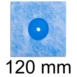 Wandmanschette 1 St. Dichtmanschette 120mm Dehnzone Rohrdurchmesser ca. 12 - 25mm B04SE