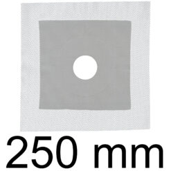 Wandmanschette 250mm Ø45mm Abdichtmanschette 1 St. Badabdichtung 47-80mm unter Fliesen Bad Dusche G01