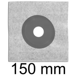 Wandmanschette 1 St. Dichtmanschette 150mm x 150mm Dehnzone Rohrdurchmesser ca. Ø27mm - Ø55mm LEVEL+ G03SE
