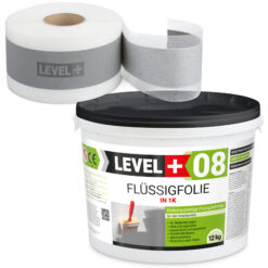 Dichtset  Abdichtung Set Flüssigfolie Bad Dusche Küche  LEVEL+ SET16