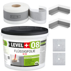 Dichtset Abdichtung Set Flüssigfolie Bad Dusche Küche LEVEL+ SET18