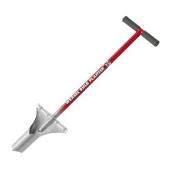 Garden Weasel Zwiebelpflanzer Pflanzdorn für Blumenzwiebeln, ergonomischer T-Griff, rostfreier Stahl 91350