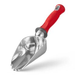 Garden Weasel Pflanzschaufel mit gezahnter Spitze 91362 – extra tief, rostfrei, ergonomisch – ideal für Hochbeet und Pflanzen