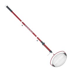 Garden Weasel Nusssammler Großer Rollsammler für Walnüsse, Früchte & Gartenabfälle (1,5″–3″), ohne Bücken, flexibler Stahlkäfig 95404