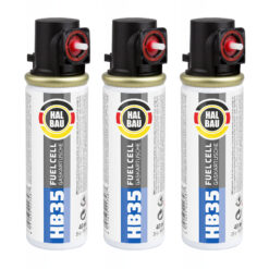 Gaskartusche für Nagler 100mm/40ml bis 500 Schüsse für Beton und Stahl 3 St. HALBAU HB35