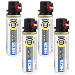 Gaskartusche für Nagler 100mm/40ml bis 500 Schüsse für Beton und Stahl 4 St. HALBAU HB35